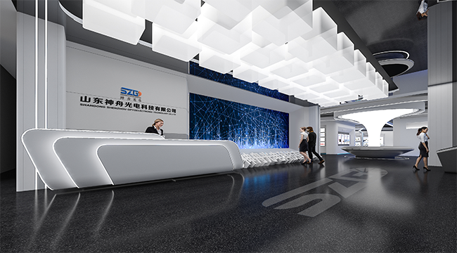 山东枣庄神州光电企业展厅